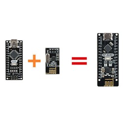 Arduino Nano NRF24l01 + 2.4G Board V3.0 - Thumbnail