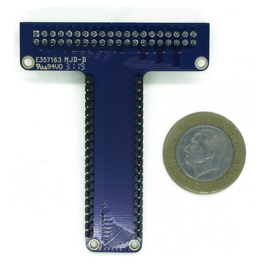 T-Cobbler Plus GPIO Tümleşik Kart Raspberry Pi A+ / B+ / Pi 2 / Pi 3 / Pi 4 Uyumlu 