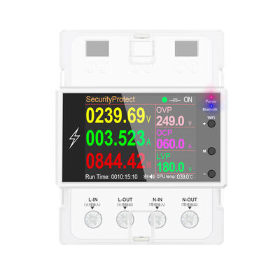 Tuya - AT4PW 220VAC 100A WiFi Çok Fonksiyonlu Dijital Pano Tipi Ölçü Aleti