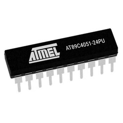 AT89C4051-24PU 8-Bit 24MHz Mikrodenetleyici DIP-20 - Thumbnail