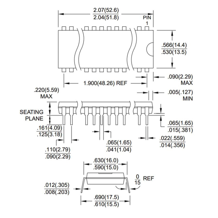 AT89C52-24PC 8-Bit 24MHz Mikrodenetleyici DIP-40