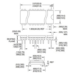 AT89C52-24PC 8-Bit 24MHz Microcontroller DIP-40 - Thumbnail