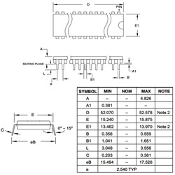 ATMEGA16A-PU 8-Bit 16MHz Mikrodenetleyici DIP-40 - Thumbnail