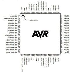 ATMEGA2561-16AU 8-Bit 16Mhz Smd Microcontroller TQFP64 - Thumbnail