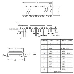 ATMEGA328-PU 8-Bit 20MHz Microcontroller DIP-28 - Thumbnail