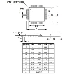 ATMEGA32A-AU SMD 8-Bit 16Mhz Microcontroller TQFP-44 - Thumbnail