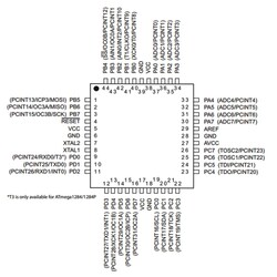 ATMEGA644PA-AU 8 Bit 20MHz Mikrodenetleyici TQFP44 - Thumbnail