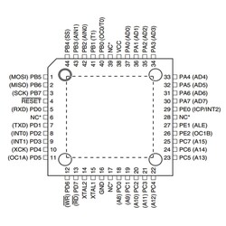 ATMEGA8515-16AU SMD 8-Bit 16MHz Microcontroller TQFP-44 - Thumbnail