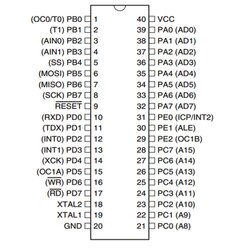 ATMEGA8515-16PU 8-Bit 16MHz Microcontroller DIP-40 - Thumbnail