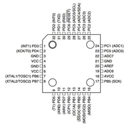 ATMEGA8A-AU SMD 8-Bit 16Mhz Microcontroller TQFP-32 - Thumbnail