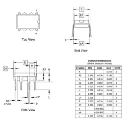 ATtiny12-8PU 8 Bit 8MHz Mikrodenetleyici PDIP-8 - Thumbnail