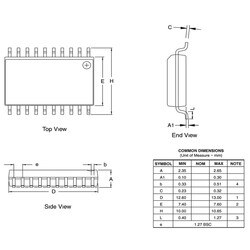 ATtiny2313A-SU SMD 8-Bit 20MHz Mikrodenetleyici SOIC-20 - Thumbnail