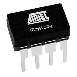 ATtiny45-20PU 8-Bit 20MHz Microcontroller DIP-8 - Thumbnail