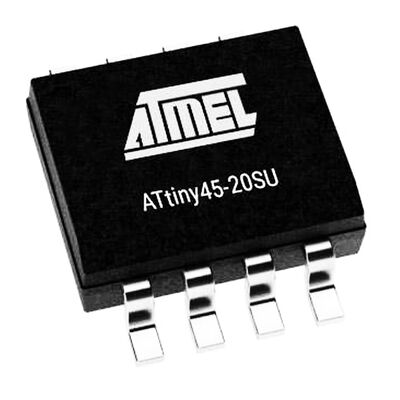 Atmel - ATtiny45-20SU SMD 8-Bit 20MHz Microcontroller SOIC-8