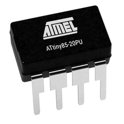 ATtiny85-20PU 8-Bit 20MHz Microcontroller DIP-8 - Thumbnail