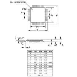ATXMEGA32A4U-AU SMD 8Bit 32Mhz Microcontroller TQFP-44 - Thumbnail