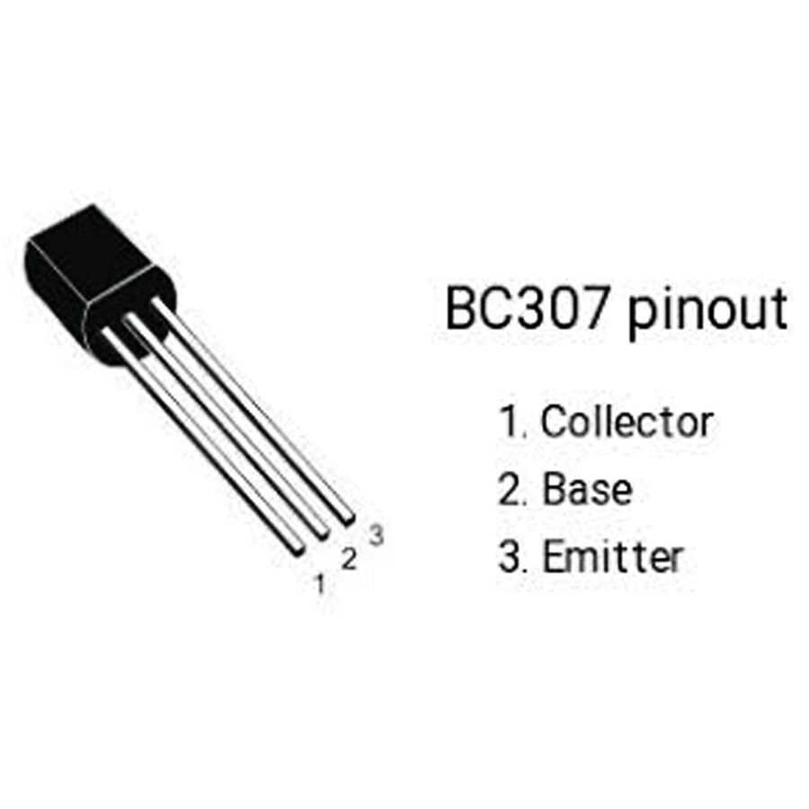 BC307 Transistor BJT PNP TO-92
