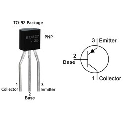 BC327-40TA Transistör Pnp Tht TO-92 50V, 800mA - Thumbnail