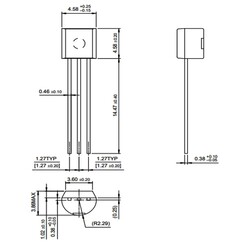 BC328 Transistor BJT PNP TO-92 - Thumbnail