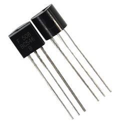 BC546 Transistor BJT NPN TO-92 - Thumbnail