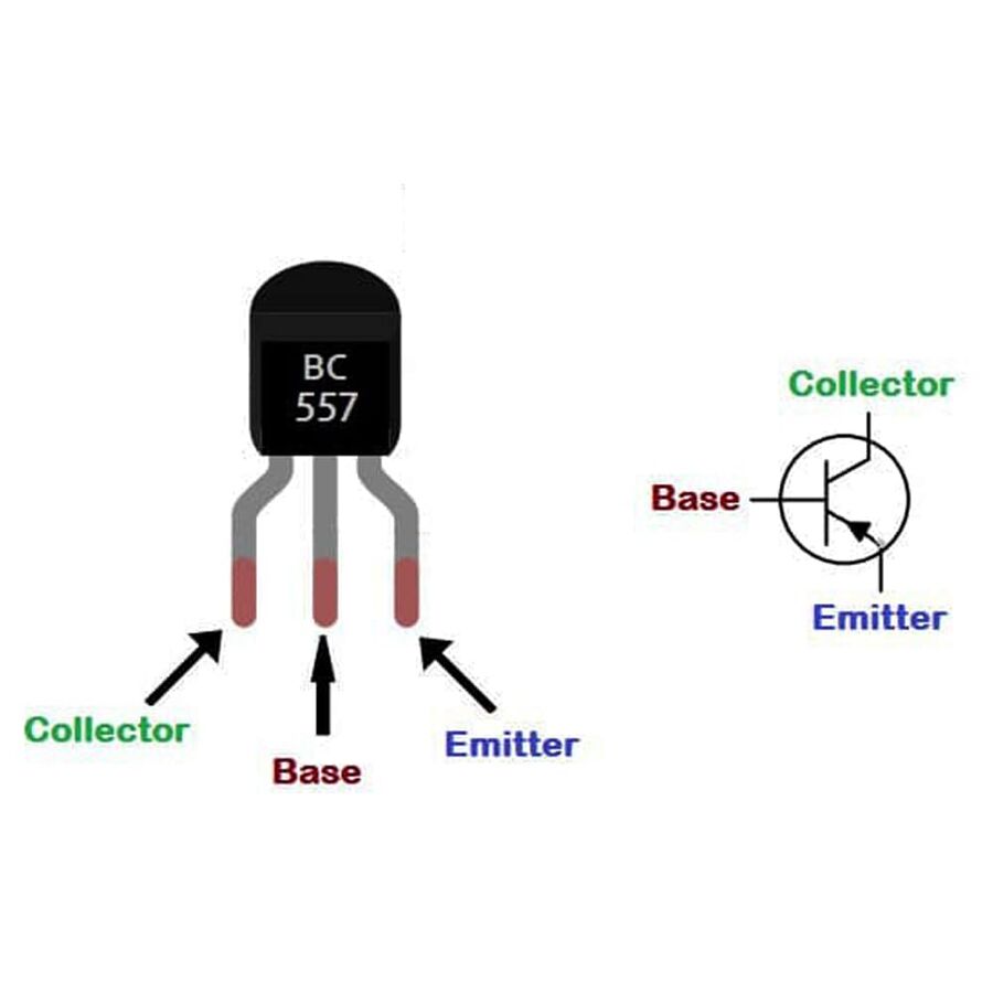 BC557 Transistor BJT PNP TO-92