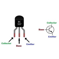 BC557 Transistor BJT PNP TO-92 - Thumbnail