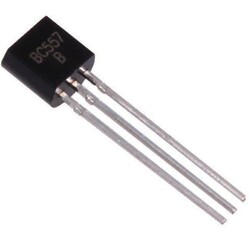 BC557BTA 100mA 45V PNP Transistor TO92 - Thumbnail