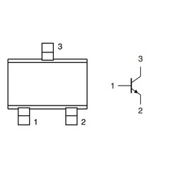 BC817-40W-115 SOT323 SMD Transistor - Thumbnail