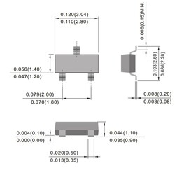 BC846B-HT Npn Smd Transistör Sot-23 - Thumbnail