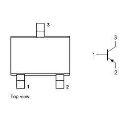 BC856W Smd Transistör Sot323 - PNP - Thumbnail