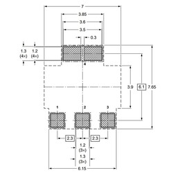 BCP54 SOT223 Smd Transistor - Thumbnail