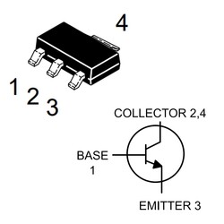 BCP56-16T1G Smd Transistör Sot-223 NPN 80V 1A - Thumbnail