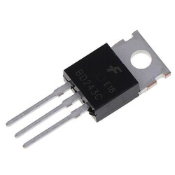 bd243c Transistor Bjt Npn To-220 - Thumbnail