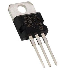 BDX53C Transistor BJT NPN TO-220 - Thumbnail