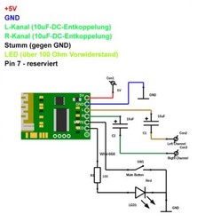 Bluetooth 4.0 Ses Alıcı Modülü - Stereo - Thumbnail