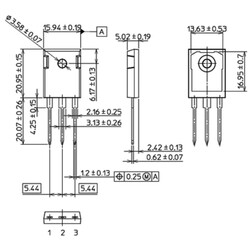 BU508A Transistor NPN Power Transistor TO-247 - Sanyo - Thumbnail