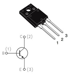 BU508AF Transistör ISOWATT218 - NPN 700V 8A - Thumbnail