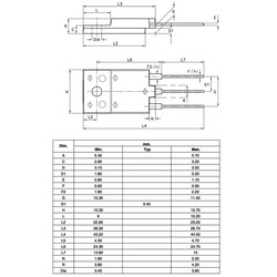 BU508AF Transistör ISOWATT218 - NPN 700V 8A - Thumbnail