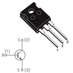 BUV48A Transistor BJT NPN TO-247 - Thumbnail