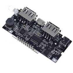 Çift USB 18650 Pil Şarj Cihaz Modülü - H913-A - Thumbnail