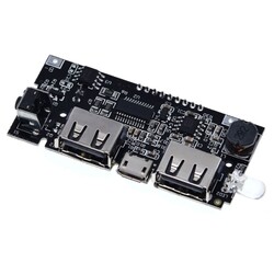 Çift USB 18650 Pil Şarj Cihaz Modülü - H913-A - Thumbnail