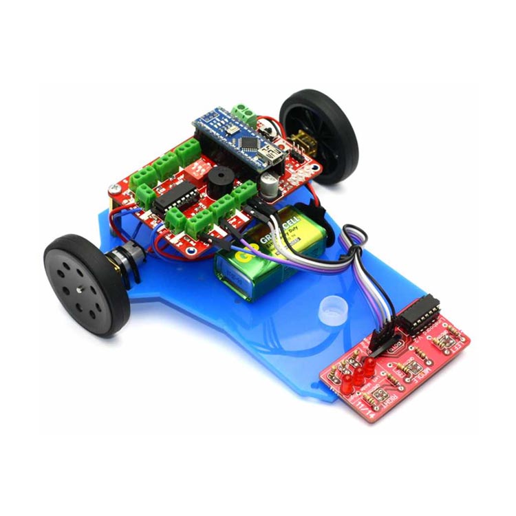  Çizgi İzleyen Robot Kiti - Çigor (demonte)