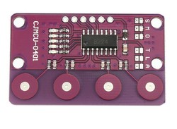 CJMCU-0401 4-Bit Capacitive Touch Proximity Sensor Arduino Sensor Circuit Board Module with Self-Locking Function - Thumbnail