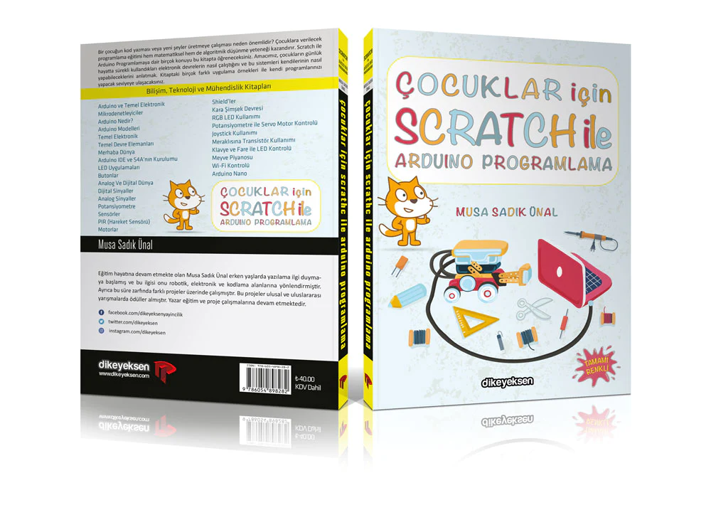 Çocuklar için Scratch ile Arduino Programlama Kitabı - Musa Sadık Ünal - Thumbnail