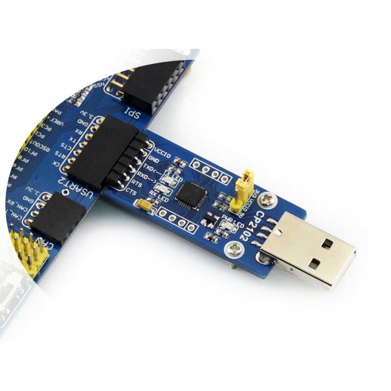 CP2102 USB-UART Converter Module (USB-A)