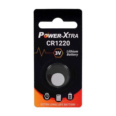 Power-Xtra - CR1220 3V Lityum Pil - Tekli Paket