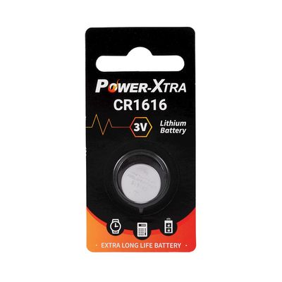 Power-Xtra - CR1616 3V Lityum Pil - Tekli Paket