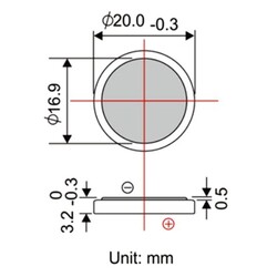 CR2032 3V 210mAh Lityum Pil - Thumbnail