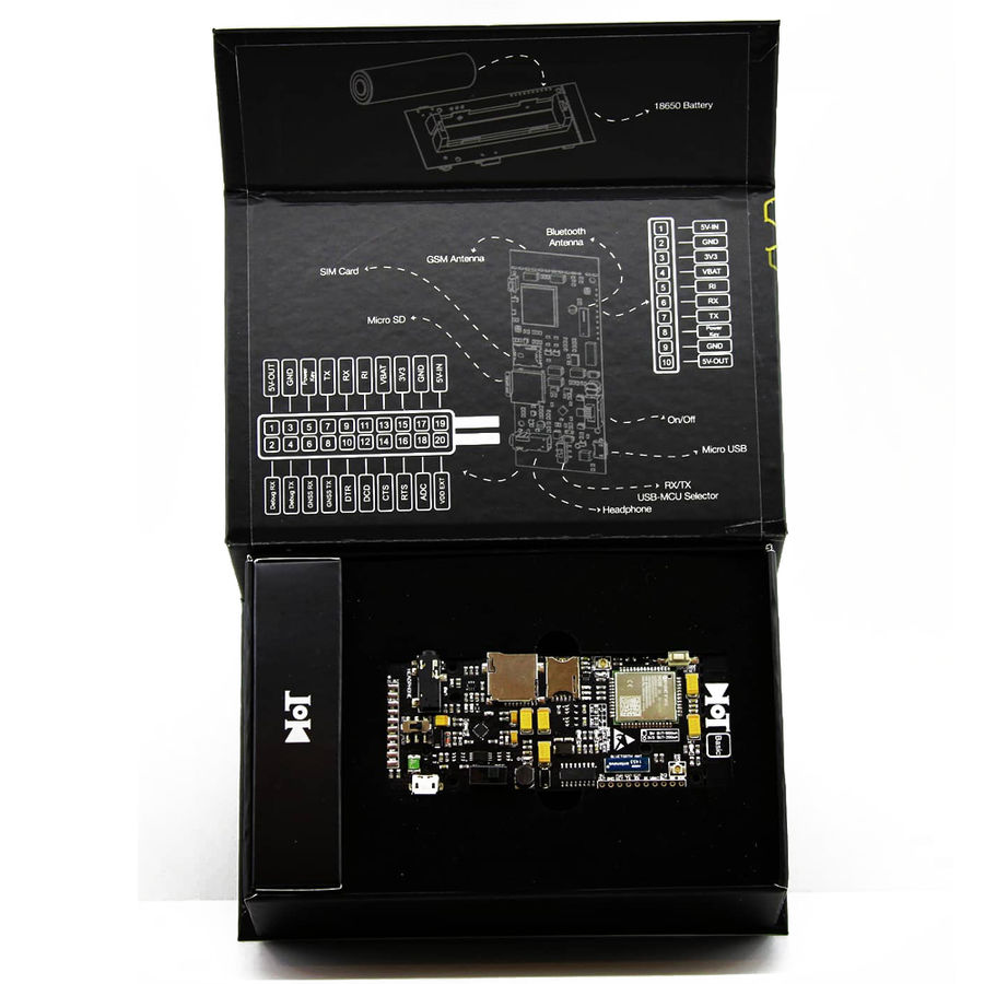 D-IoT Basic Arduino - Raspberry - STM - PIC - GSM / GPS Shield