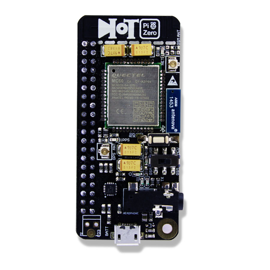 D-IoT Pi Zero Raspberry Pi - Orange Pi - GSM/GPS Shield